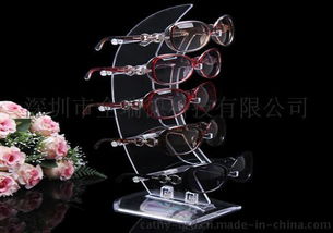 定制亚克力创意眼镜展示架 厂家直销批发与高清图片解析